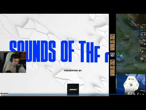 Caedrel's cute reaction to DK winning against SKT T1