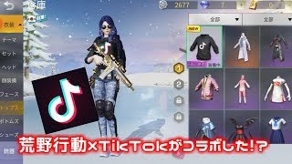 荒野行動×TikTokがコラボした！？
