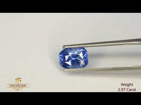 Blue Sapphire 2.97ct. (Luxury) video