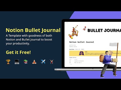 Notion Bullet Journal | Notion Template | Prototion