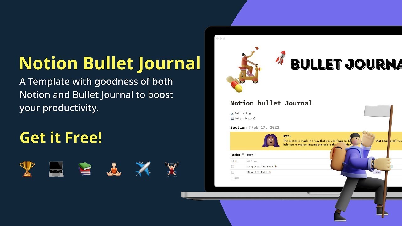 Introducing Notion Bullet Journal
