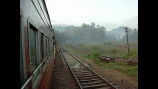 preview picture of video 'Sri Lanka Railways - Badulla Night-mail passing Udarata Manike at Heel-Oya Railway Station'