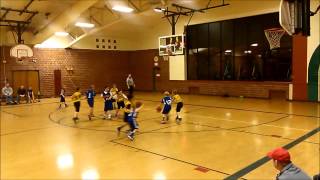 preview picture of video 'Lawrence Shockers - Hoopsters Basketball League (4th Grade)'