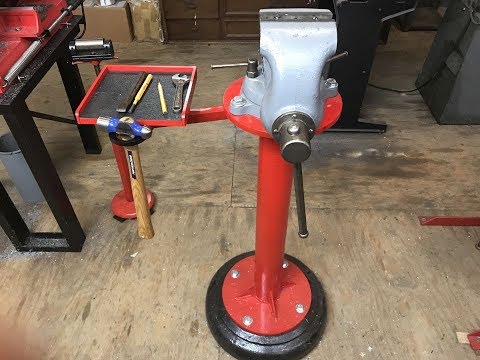 Wilton Vise Pedestal Tool Tray