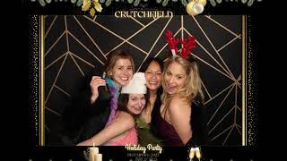 Glam Portrait Edition! Crutchfield Holiday Party Photo Booth in Oceanside | beÜt