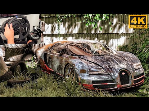 Rebuilding Bugatti Veyron Super Sport (1470HP) - Forza Horizon 5 Logitech g29