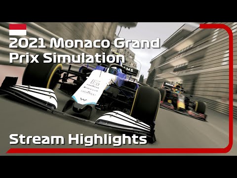 Flashback City - 2021 Monaco GP Simulation [F1 2020 Mod Stream Highlights]