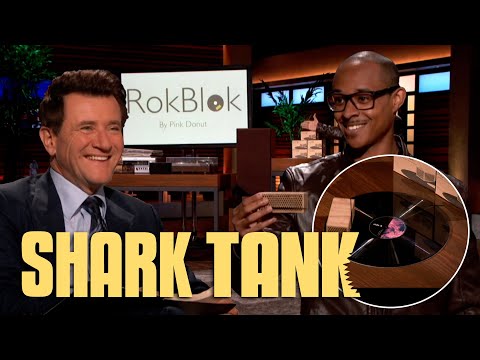 The Shark Are Amazed At The Future of Vinyl With Rokblok | Shark Tank US | Shark Tank Global
