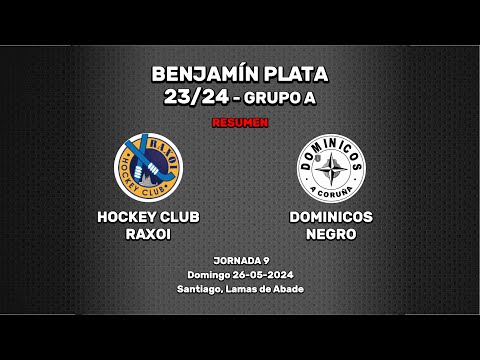 Hockey Club Raxoi - Dominicos Negro [Benjamín Plata, Grupo A | J9]