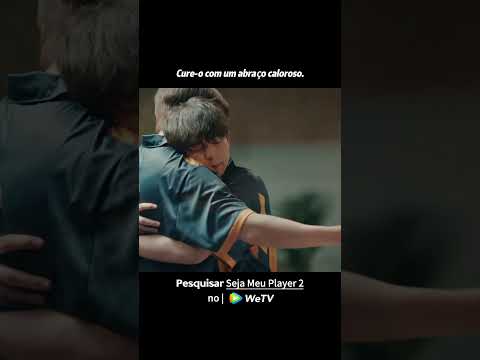 Hesitou por um instante, mas no fim se entregou àquele abraço.💝#SejaMeuPlayer2