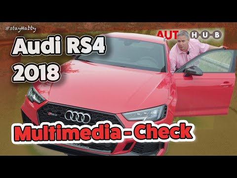 Audi RS4 2018 // Multimedia-Check / Virtual Cockpit