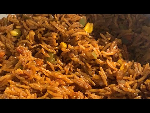 Mexican rice in the Ninja Foodi Vegan and gluten free
