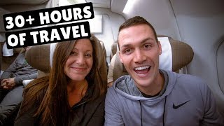 NASHVILLE to OMAN | Swiss Airlines | KLM Lounge - YouTube