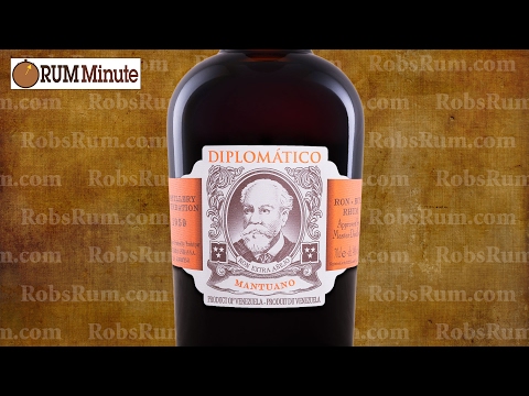 Diplomático Mantuano aged rum from Venezuela