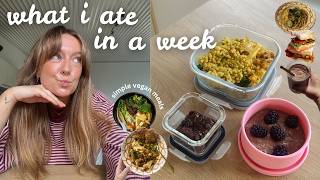 Download lagu what I ate in a week as a vegan (we are so back) mp3 Download lagu what I ate in a week as a vegan (we are so back) mp3