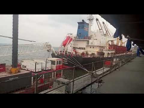 THE SIERRA LEONE PORT HARBOUR TO CEMENT FACTORY KANIKAY CLINE TOWN, IN FREE TOWN.