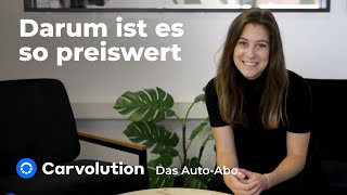 Carvolution | Das Auto-Abo. Darum ist es so preiswert.