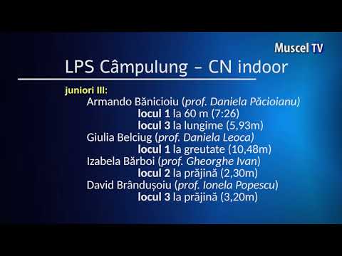 Jurnal MUSCEL TV 01.02.2023 SPORT – atletism - LPS din nou pe podium