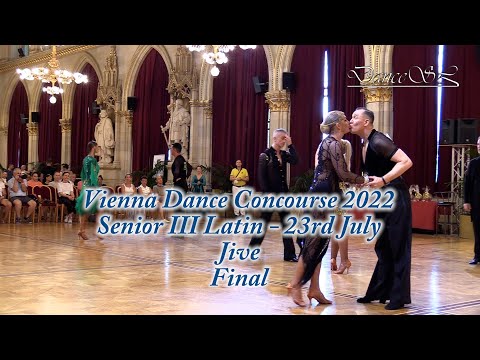 Vienna Dance Concourse 2022 - Senior III Latin Jive WDSF - Final - 23 July 2022