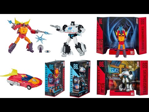 Transformers Studio Series 86 Hot Rod & Jazz REVEALED Thoughts & Analysis