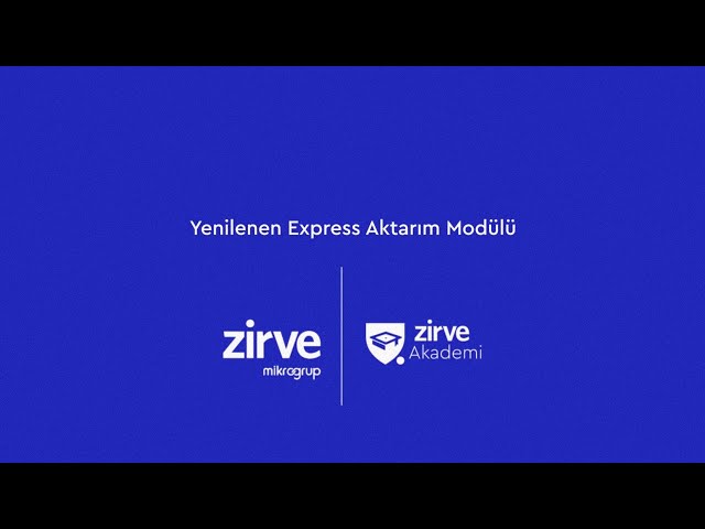 Yenilenen Express Aktarım (Stoksuz) Modülü Nasıl Kullanılır