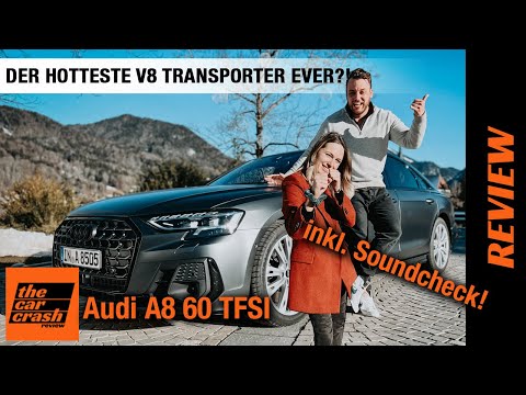 Audi A8 Facelift (2022) Der hotteste V8 Transporter ever?! 🧡💨 Fahrbericht | Review | Test | Sound