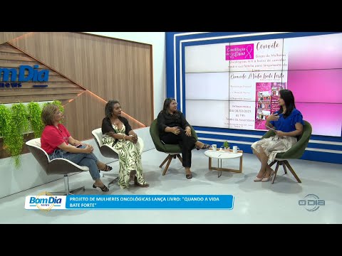 Projeto de mulheres oncológicas lança livro “Quando a vida bate forte” 07 03 2023