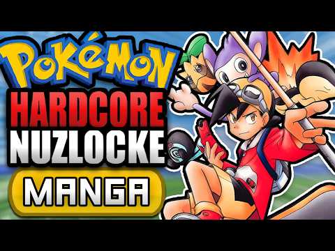 Can I Beat Pokémon HeartGold with Gold's MANGA Team - Hardcore Nuzlocke Challenge