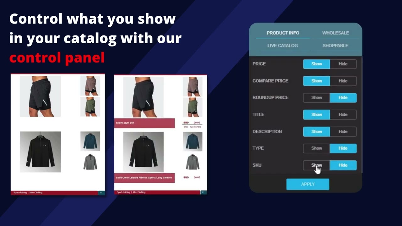 B2B Catalog & Linesheet Maker Demo