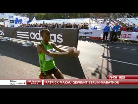 Patrick Makau Berlin Marathon 2011 new World Record