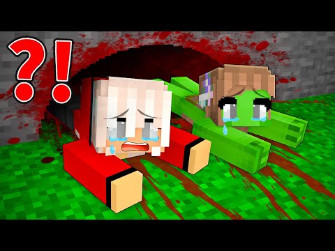 Why Mikey and JJ's  WIFE were KIDNAPPED in SCARY CAVE in Minecraft ? - Maizen