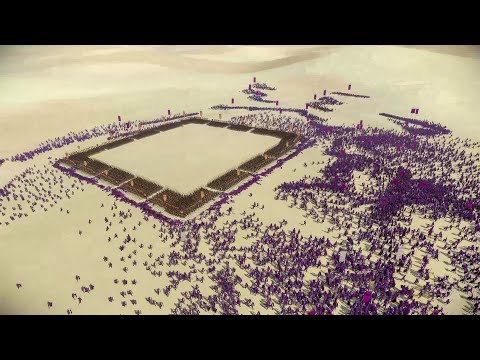4.000 ARMORED HOPLITES vs 24.000 EASTERN SPEARS - Total War ROME REMASTERED