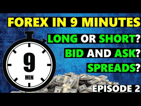 Trading Currencies In Forex For Beginners - Forex In 9 Minutes - Ep. 2