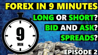 Trading Currencies In Forex For Beginners - Forex In 9 Minutes - Ep. 2