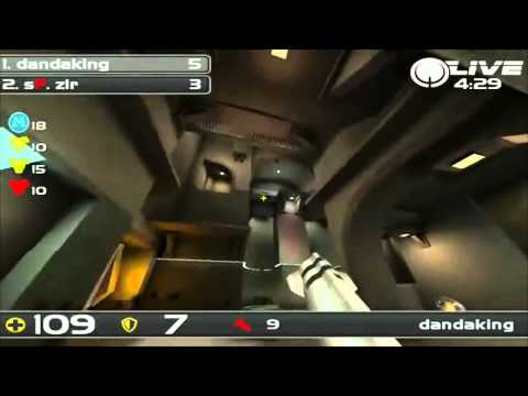 SoundBLASTER QuakeLive Champions League - Dan vs Zlr [1 of 3]