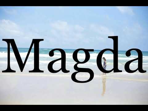 How To Pronounce Magda🌈🌈🌈🌈🌈🌈Pronunciation Of Magda
