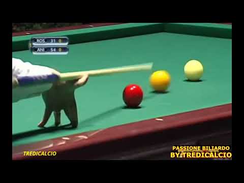 ROSSETTI vs ANIELLO 8° D.F.  3^PROVA BILIARDO BTP 2011 PRATO @TREDICALCIO