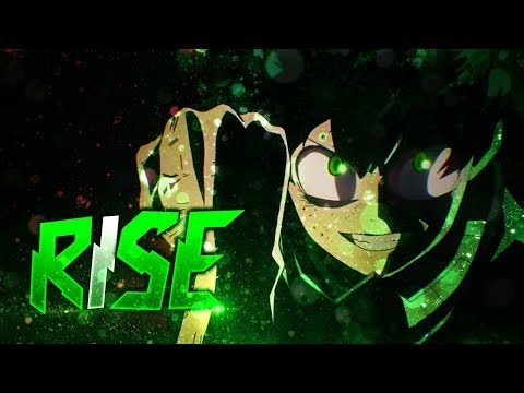 【AMV】Boku no Hero Academia - RISE (ft. The Glitch Mob, Mako, and The Word Alive) | League of Legends