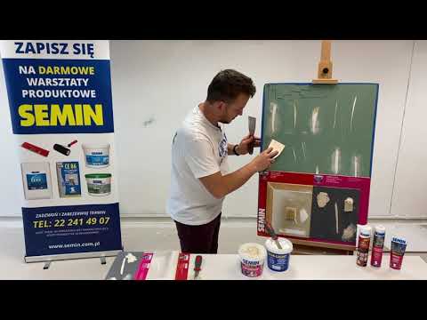 Elastyczne masy reperacyjne od Semin : Sem Light oraz Fibrelastic.