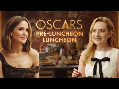 Amelia Dimoldenberg Asks Rose Byrne If She'd Be A Good Therapist | Oscars Pre-Luncheon Luncheon