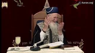 הלכות בין המצרים |  פרשת דברים | א' אב תשס"ז | מרן הרב מרדכי אליהו (הרב מרדכי אליהו זצ"ל) - התמונה מוצגת ישירות מתוך אתר האינטרנט יוטיוב. זכויות היוצרים בתמונה שייכות ליוצרה. קישור קרדיט למקור התוכן נמצא בתוך דף הסרטון