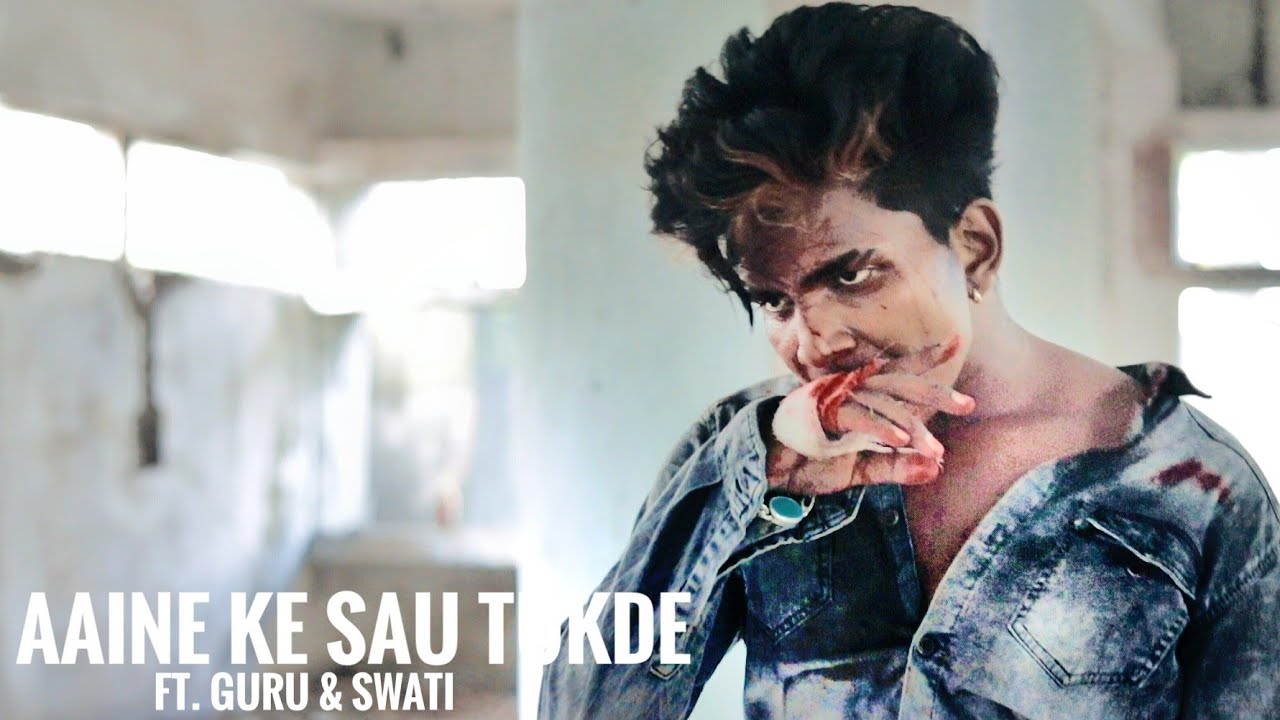<h1 class=title>Aaine ke Sau Tukde | Sumit Saha | Guru & Swati | Villain Love Story | Latest Song 2019</h1>