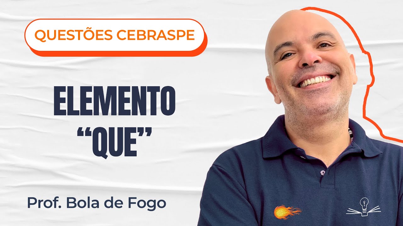 🚀 Esquenta TSE: Domine o QUE com Questões Essenciais do Cebraspe, com Prof. Bola de Fogo 🔥