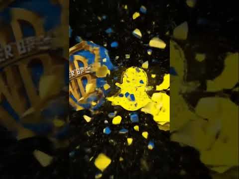 Warner Bros Logo crashed into Snapchat Logo