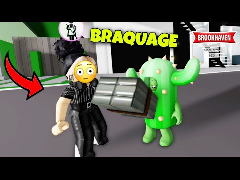 JE BRAQUE TOUT UN SERVEUR BROOKHAVEN 😅 MAIS ... ! (DÉFI) ROBLOX