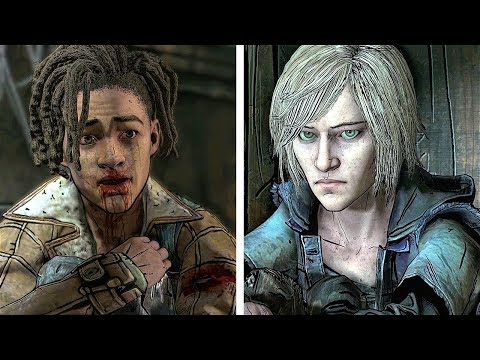 Saving Louis VS Saving Violet - THE WALKING DEAD Game Season 4 Episode 3 (The Final Season)