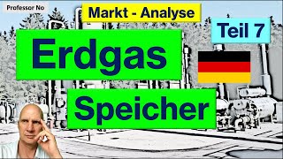 Erdgas Speicher Deutschland (Füllstand -  internationaler Vergleich -  Betreiber - Gazprom)