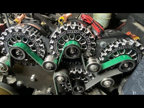How to turn a 7 or 8 rib belt into a 6 for Multi-Alternator High Power Setups