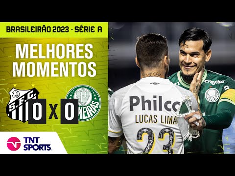 CLÁSSICO DA SAUDADE TEVE MUITA DISPUTA E NENHUM GOL! | Santos 0x0 Palmeiras - Brasileirão 2023