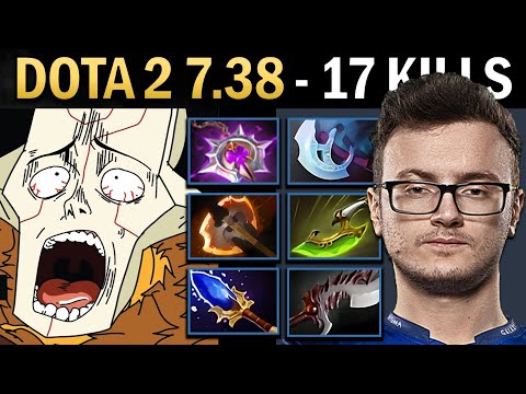 Juggernaut Gameplay Miracle with 17 Kills and Nullifier - Dota 2 7.38